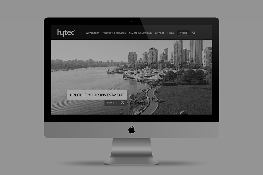 Anthony Hooper - Hytec Water Management, Logo Design, Branding, Web Design